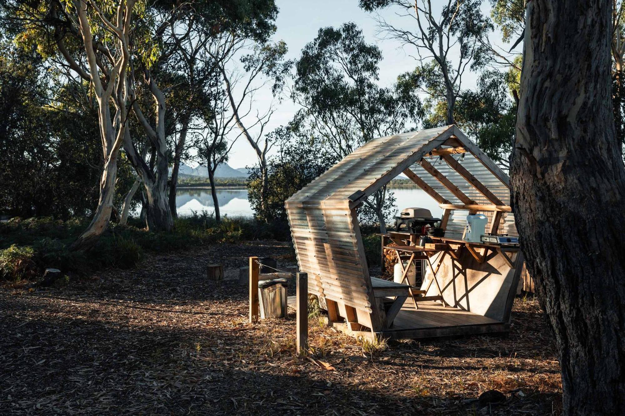 فندق Numie - Freycinet Peninsula - Glamping - Heated - Waterfront كولز باي المظهر الخارجي الصورة