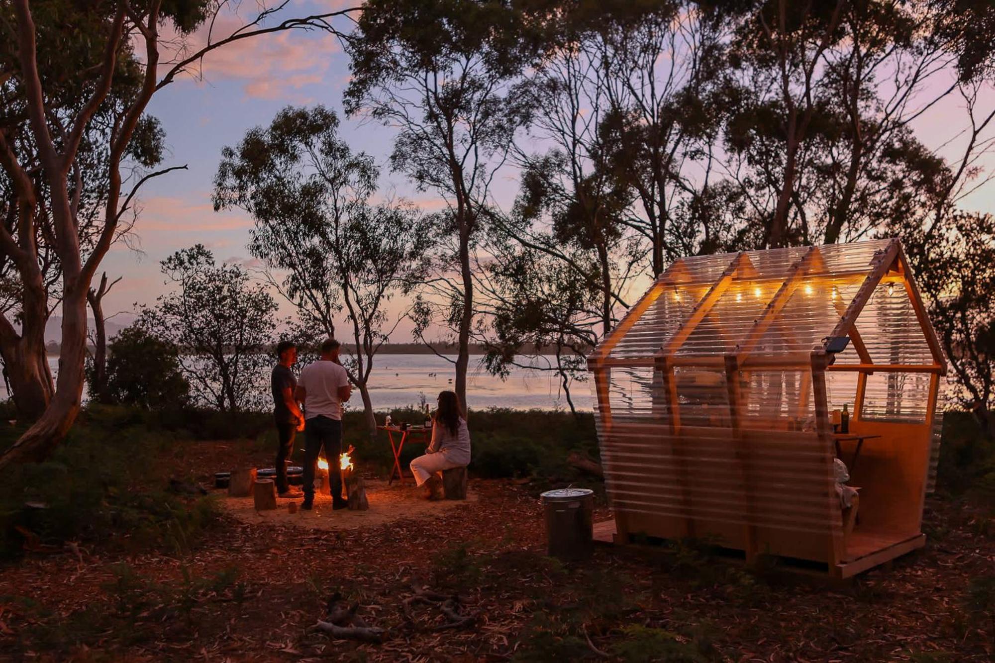 فندق Numie - Freycinet Peninsula - Glamping - Heated - Waterfront كولز باي المظهر الخارجي الصورة